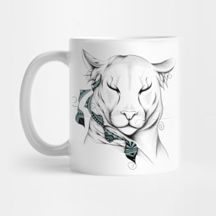 Poetic Cougar Mug